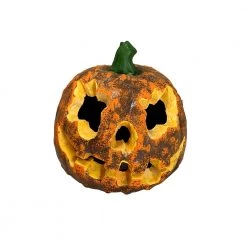 Everything Party By Event Light Up Pumpkin Decoration With Scary Face