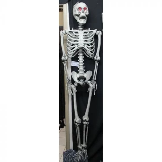 Trademark By Event 165cm Life Size Hanging Skeleton With Light Up Eyes
