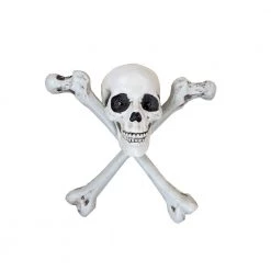 Everything Party Halloween Hanging Light Up Skull With Crossbones By Event