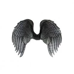 Dr. Tom's Adult Black Printed Dark Angle Wings 61cm By Event