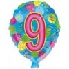 Everything Party Balloons 18" No.9 Balloon Shape Foil Balloon