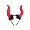 Everything Party Long Curved Metallic Devil Horn Headband By Event