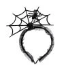 Everything Party Halloween Fancy Spider Web Headband With Lace By Event