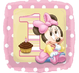 Everything Party 18" Licensed Minnie Mouse 1st Birthday Foil Balloon