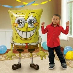 Everything Party Anagram Spongebob Jumbo AirWalker Balloon Balloons