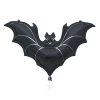 Qualatex 32" Giant Halloween Black Bat Shape Foil Balloon