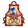 Anagram 33" Qualatex Foil Shape Best Dad Apron Balloon Balloons