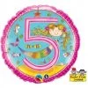 Everything Party 18" Qualatex 5th Birthday Mermaid Foil Balloon