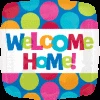 Hallmark 17" Anagram Welcome Home Polka Dots Foil Balloon Balloons