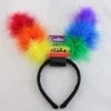 Trademart By Event Rainbow Feather Headband