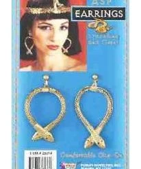 Everything Party Egyptian Snake Earrings