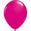 Balloons 5" Qualatex Plain Latex Balloon - Round Fashion Wild Berry