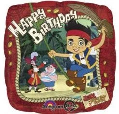 Everything Party 17" Licensed Jake Never Land Pirates Birthday Balloon Balloons
