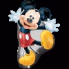 Anagram 31" Licensed Mickey SuperShape Foil Balloon