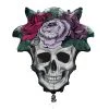 Qualatex 21" Giant Day Of The Dead Floral Skull Shape Foil Balloon Balloons