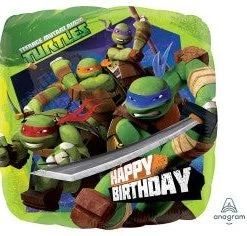 Everything Party 17" Licensed Ninja Turtles Birthday Foil Balloon