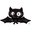 104cm Anagram Halloween Black Bat Shape Foil Balloon