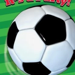 Everything Party 8pk Soccer Ball Party Invitations All Birthday