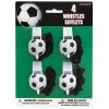 Meteorparty 4pk Soccer Ball Whistles