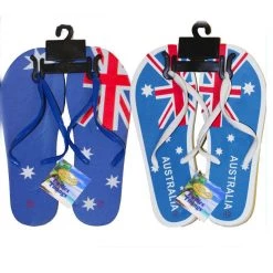 Cut Price Australia Flag Design Aussie Thongs - Lady