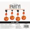 Everything Party 4pk Pumpkin Glow Hanging Decoration By Event