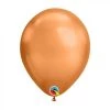 11" Qualatex Plain Latex Balloon - Round Chrome Copper Balloons