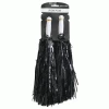 Oceana Metallic Cheerleader Pom Pom - Black By Event