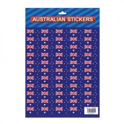 JD Party Australia Flag Stickers By Event