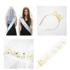 Everything Party 3pcs Bride To Be Bachelorette Party Set