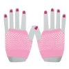 Everything Party Short Fishnet Gloves - Light Pink By Theme