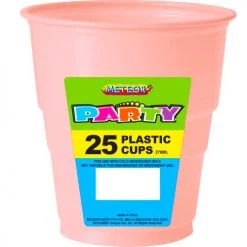 Everything Party All Birthday 25pk Plastic Cups - Lovely Pink