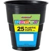Everything Party 25pk Plastic Cups - Black