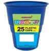 Everything Party 25pk Plastic Cups - Royal Blue