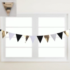 Everything Party 30pk Tri-Colour Bunting