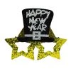 JD Party Happy New Year Glitter Party Glasses With Top Hat