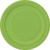 Unique All Birthday 20pk Lime Green Paper Plates - 18cm