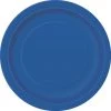 Unique All Birthday 20pk Royal Blue Paper Plates - 18cm