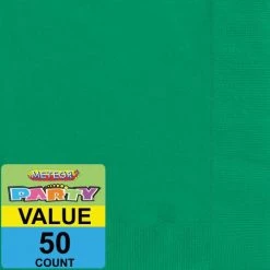 Everything Party 50pk Napkins - Emerald Green All Birthday