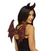 Everything Party By Event Deluxe Lace Devil Wing & Headband Set
