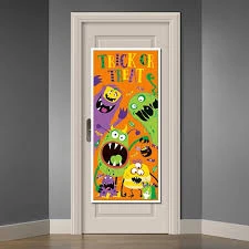 Everything Party Silly Monster Door Poster