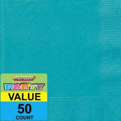 Everything Party 50pk Napkins - Caribbean Teal All Birthday