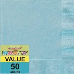 Everything Party 50pk Napkins - Baby Blue