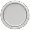 Unique All Birthday 16pk Silver Paper Plates - 23cm