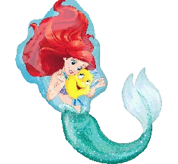 Anagram 29" Licensed Disney Mermaid Ariel SuperShape Foil Balloon Balloons