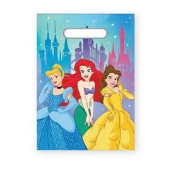 Artwrap 8pk Licensed Disney Princess Party Bags