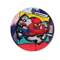 Artwrap 8pk Marvel Spiderman Paper Plates All Birthday