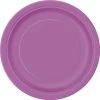Unique All Birthday 16pk Pretty Purple Paper Plates - 23cm