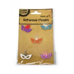 Everything Party 5pk Craft Adhesive Mask Masks