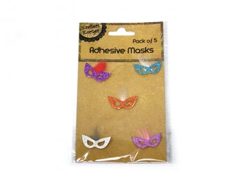 Everything Party 5pk Craft Adhesive Mask Masks