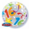 22" Qualatex 16th Birthday Bubbles Balloon Balloons
